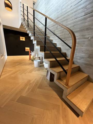 Habillage des marges et mains courante 