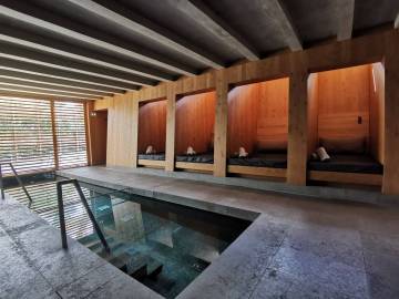 Zone aquatique du Spa, Hôtel des Berges à Illhaeusern 