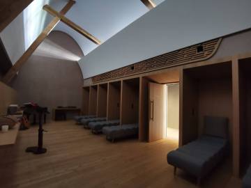 Zone de détente Spa, Hôtel des Berges à Illhaeusern 